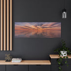 Sunset @ Robert K Rees Beach - January 2026 - Part 1 - Matte Stretched Wall Art