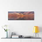 Sunset @ Robert K Rees Beach - January 2026 - Part 1 - Matte Stretched Wall Art