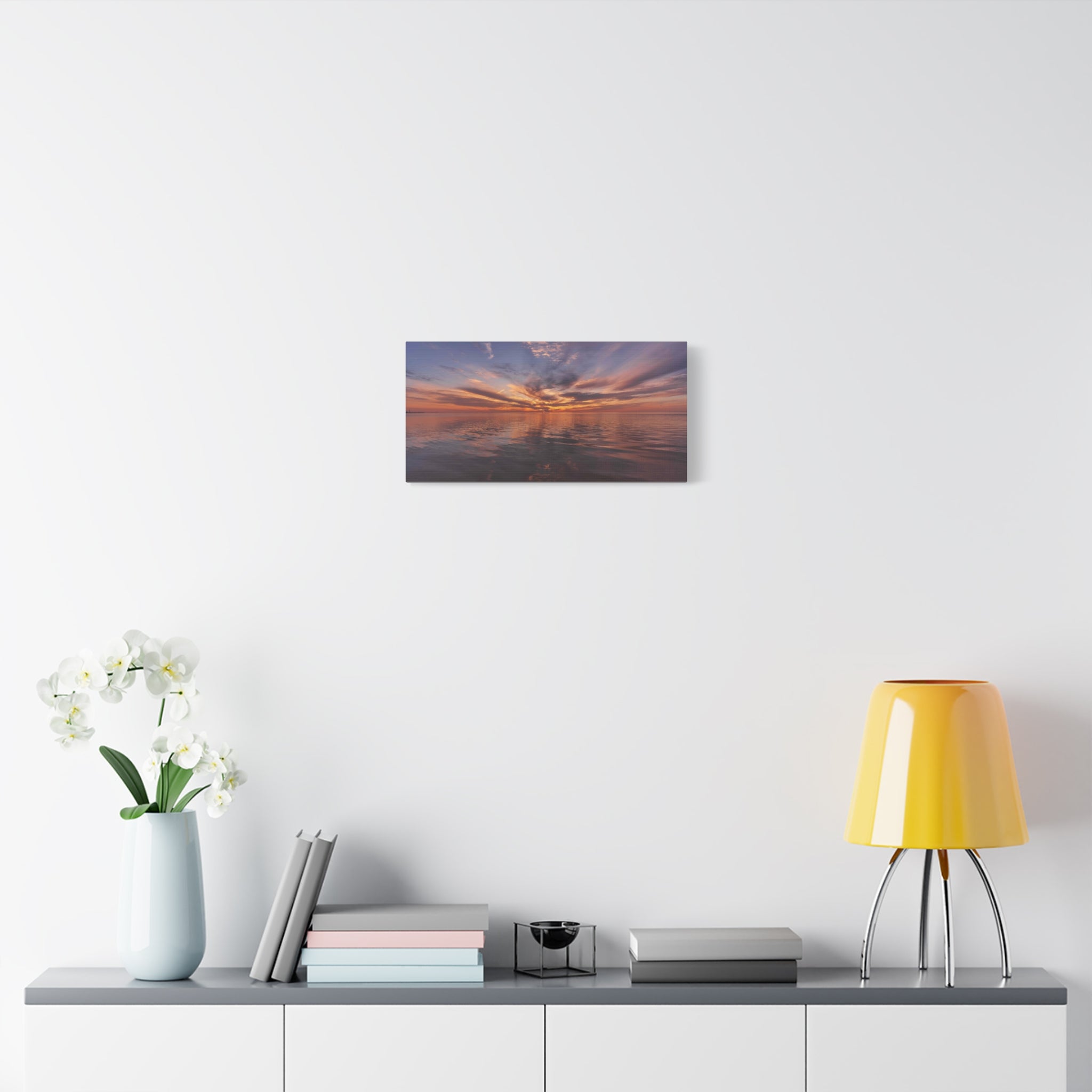 Sunset @ Robert K Rees Beach - January 2026 - Part 1 - Matte Stretched Wall Art