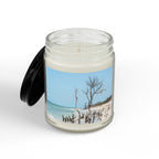 Soy Candle — Scented Beach Candle with Black Lid (4oz & 9oz)